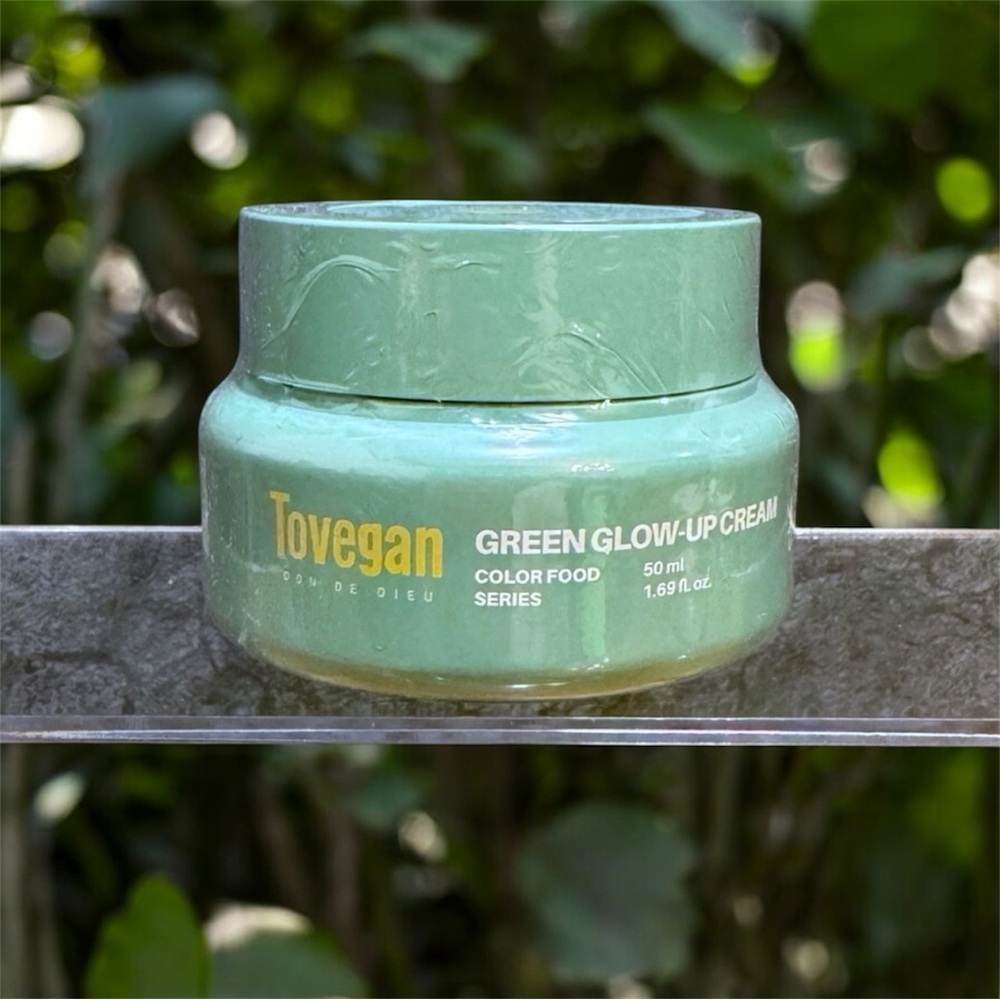 🍃TOVEGAN Color Food Series Green Glow Up Cream FS Sealed 1.69 OZ